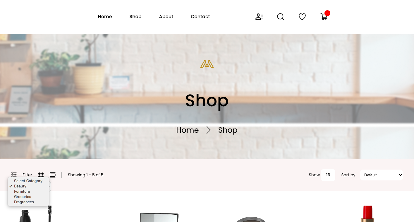 Tee-essentials β E-commerce storefront